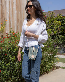 Hana Canvas Phone Crossbody | Coastline