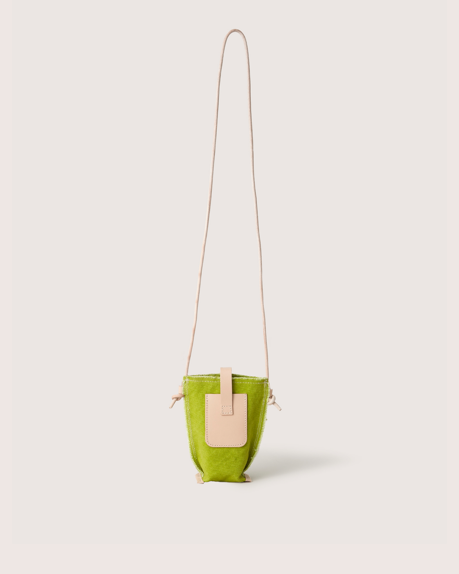 Hana Canvas Phone Crossbody | Kiwi Canvas
