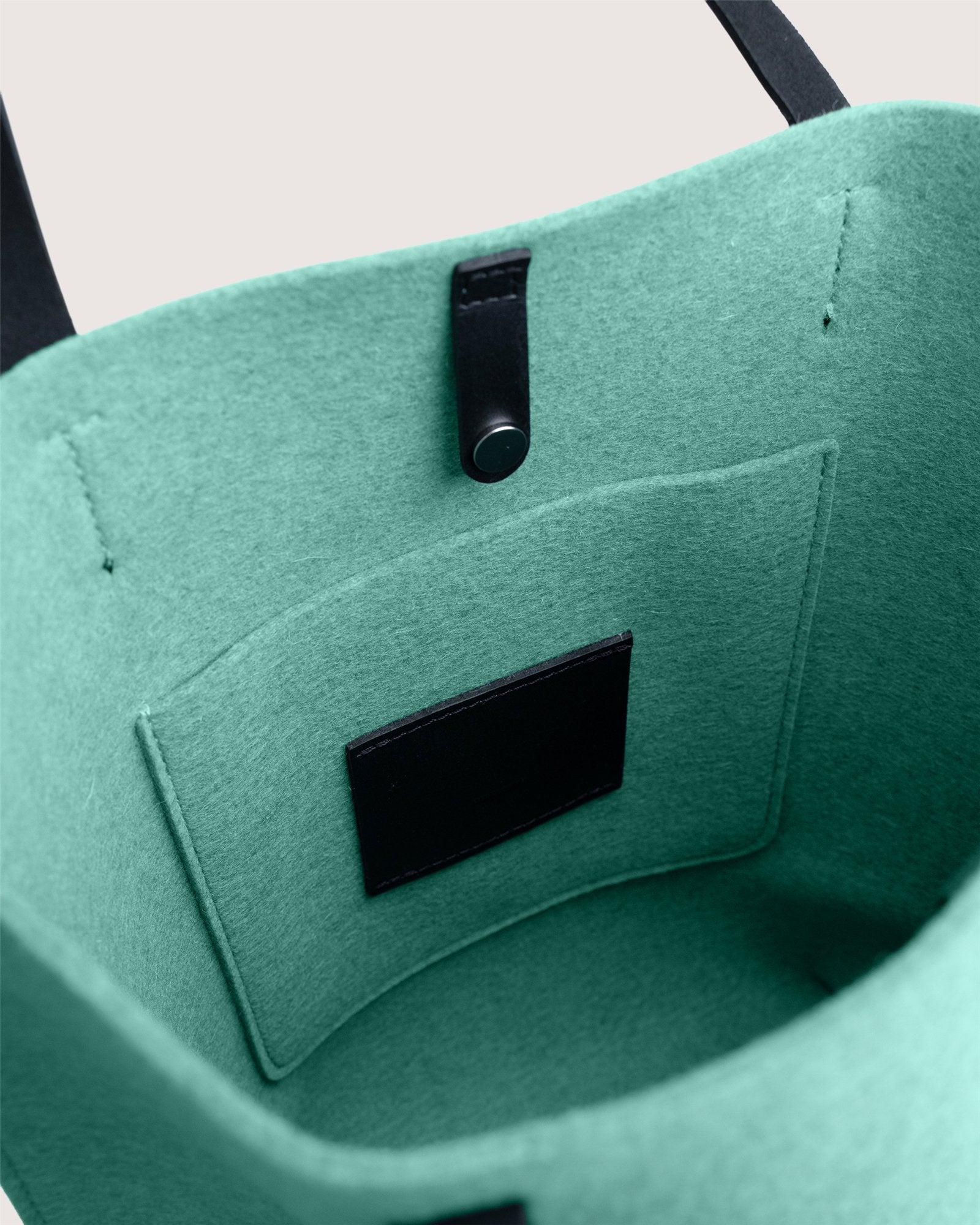 Holiday Hana Merino Wool Tote | Coastal Black