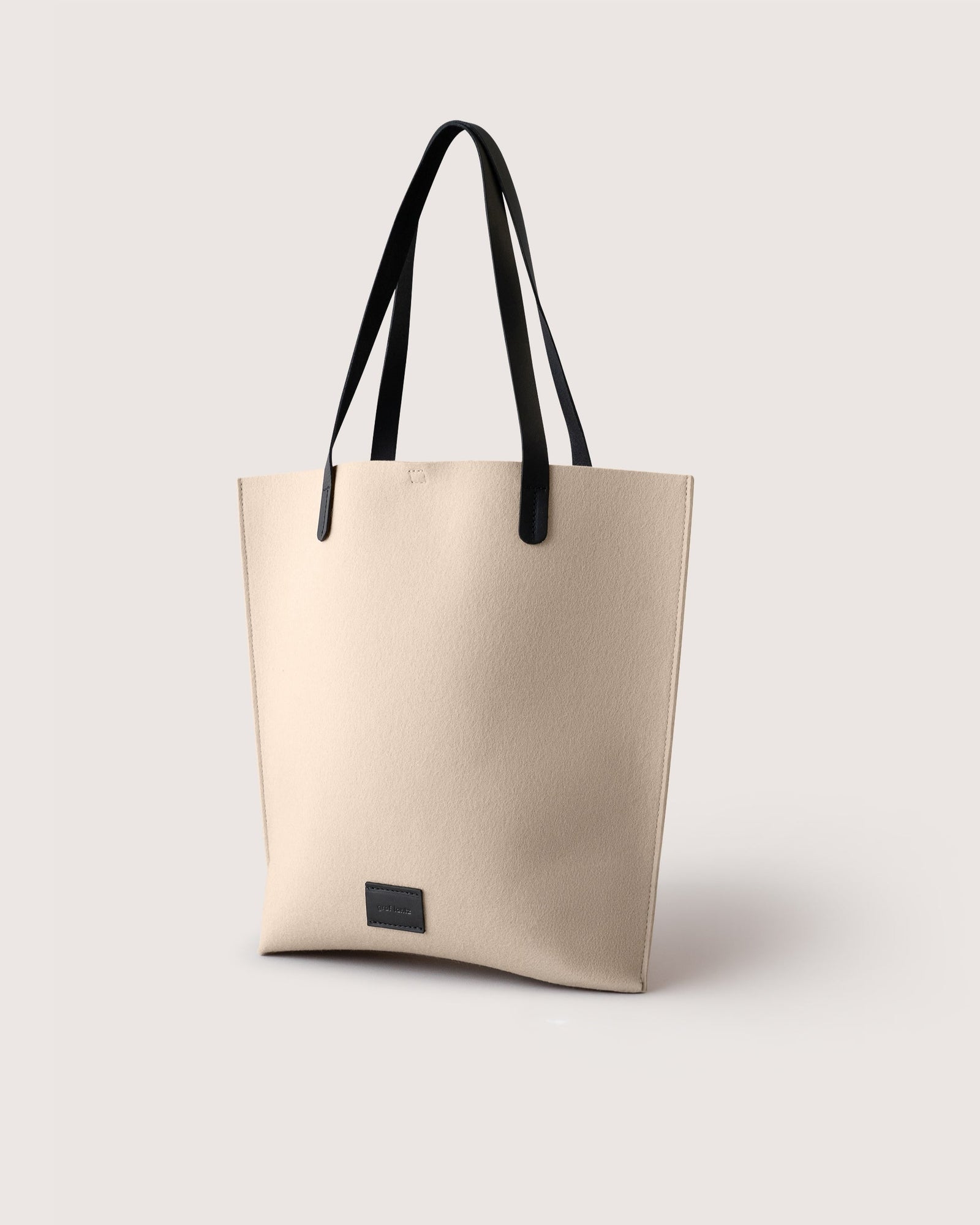 Holiday Hana Merino Wool Tote | Feather x Black