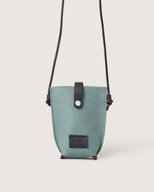 Hana Merino Wool Phone Crossbody | Spruce