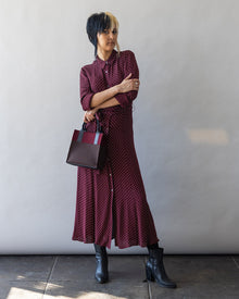 Jaunt Merino Wool Crossbody | Espresso x Burgundy