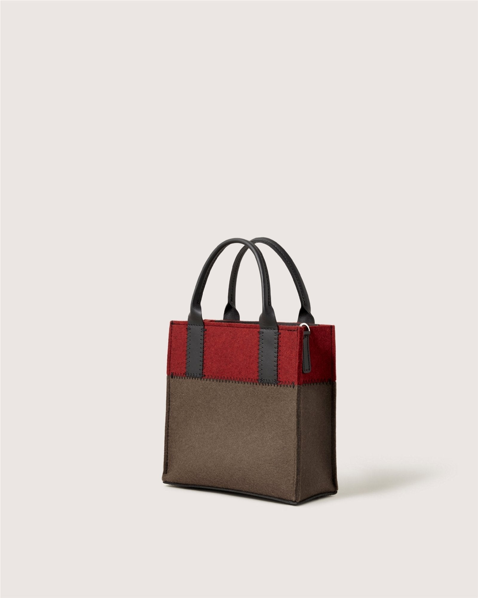 Jaunt Merino Wool Crossbody | Tobacco x Cherry