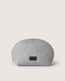 Pochi Merino Wool Large Pouch | Granite