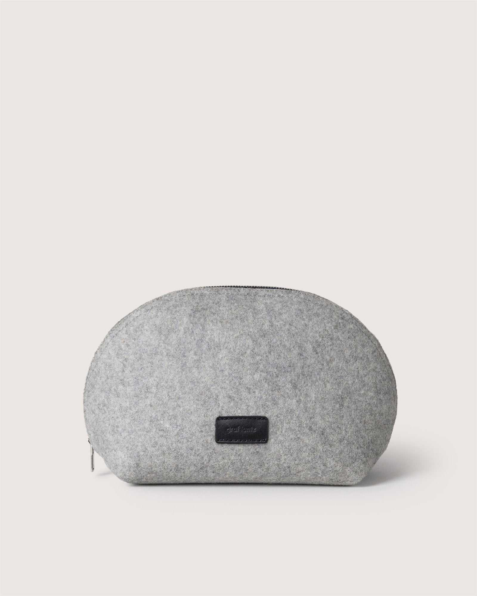 Pochi Merino Wool Large Pouch | Granite