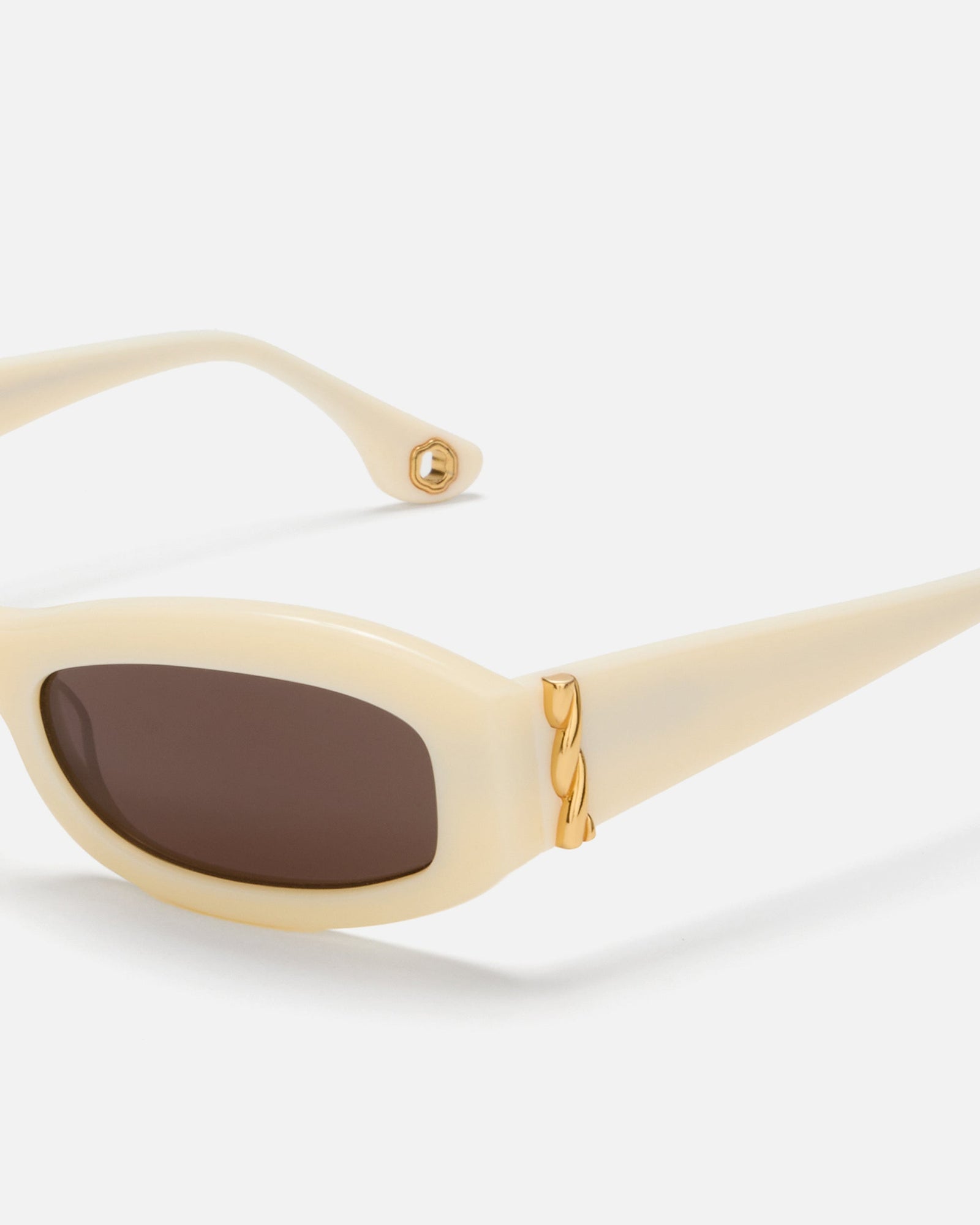 Como Sunglasses | Cream-Gold