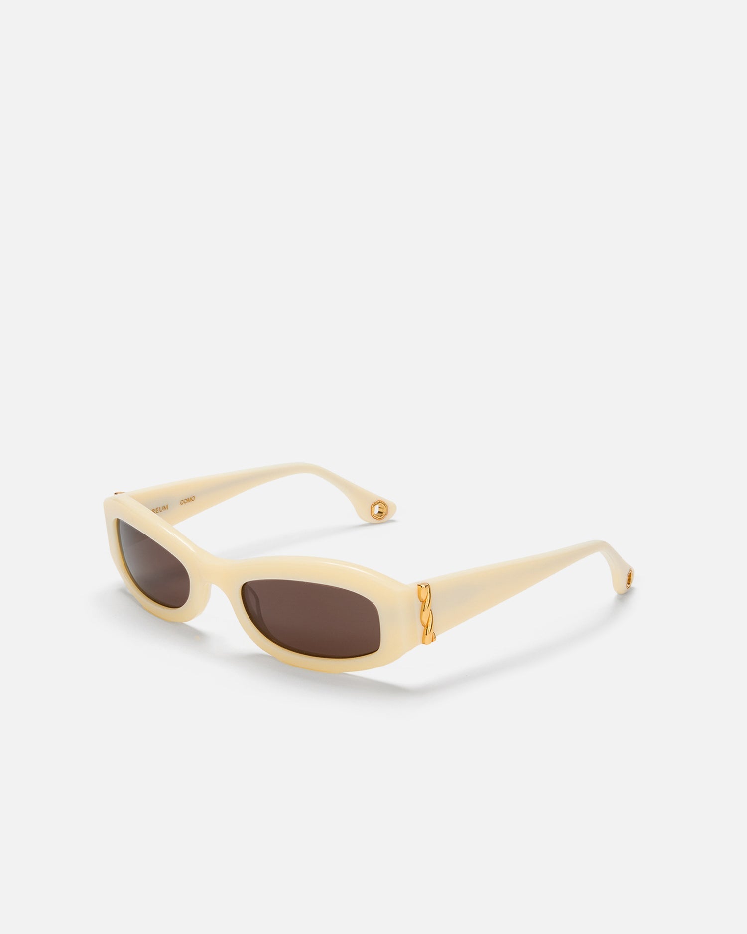 Como Sunglasses | Cream-Gold