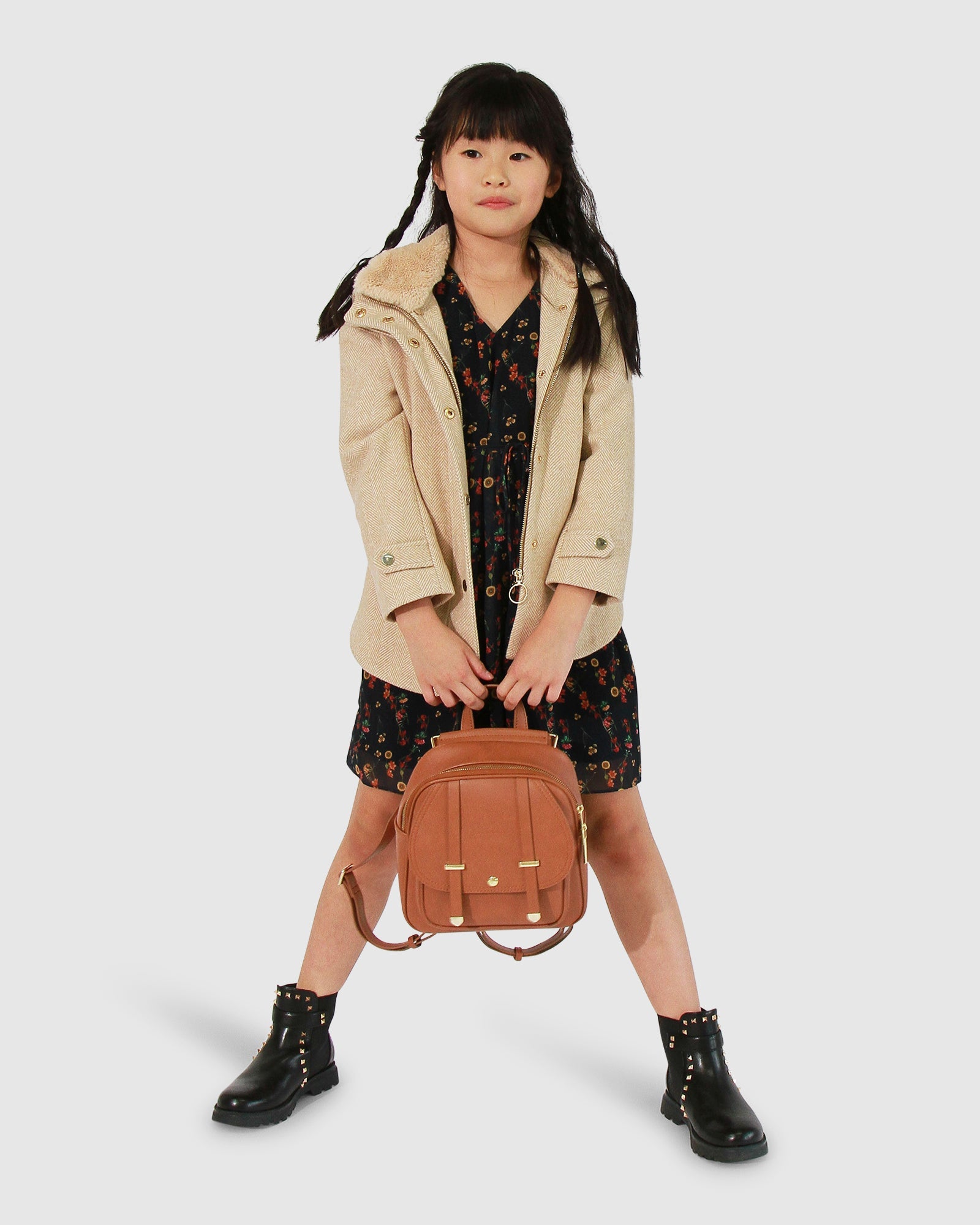 Kids | Girls Like You Floral Dress | Navy