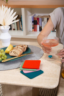 Bierfilzl Square Coaster Felt Multi 4 Pack (4866129133677)