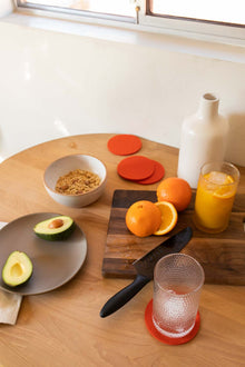 Bierfilzl Round Coaster Felt Solid 4 Pack (4865976238189)