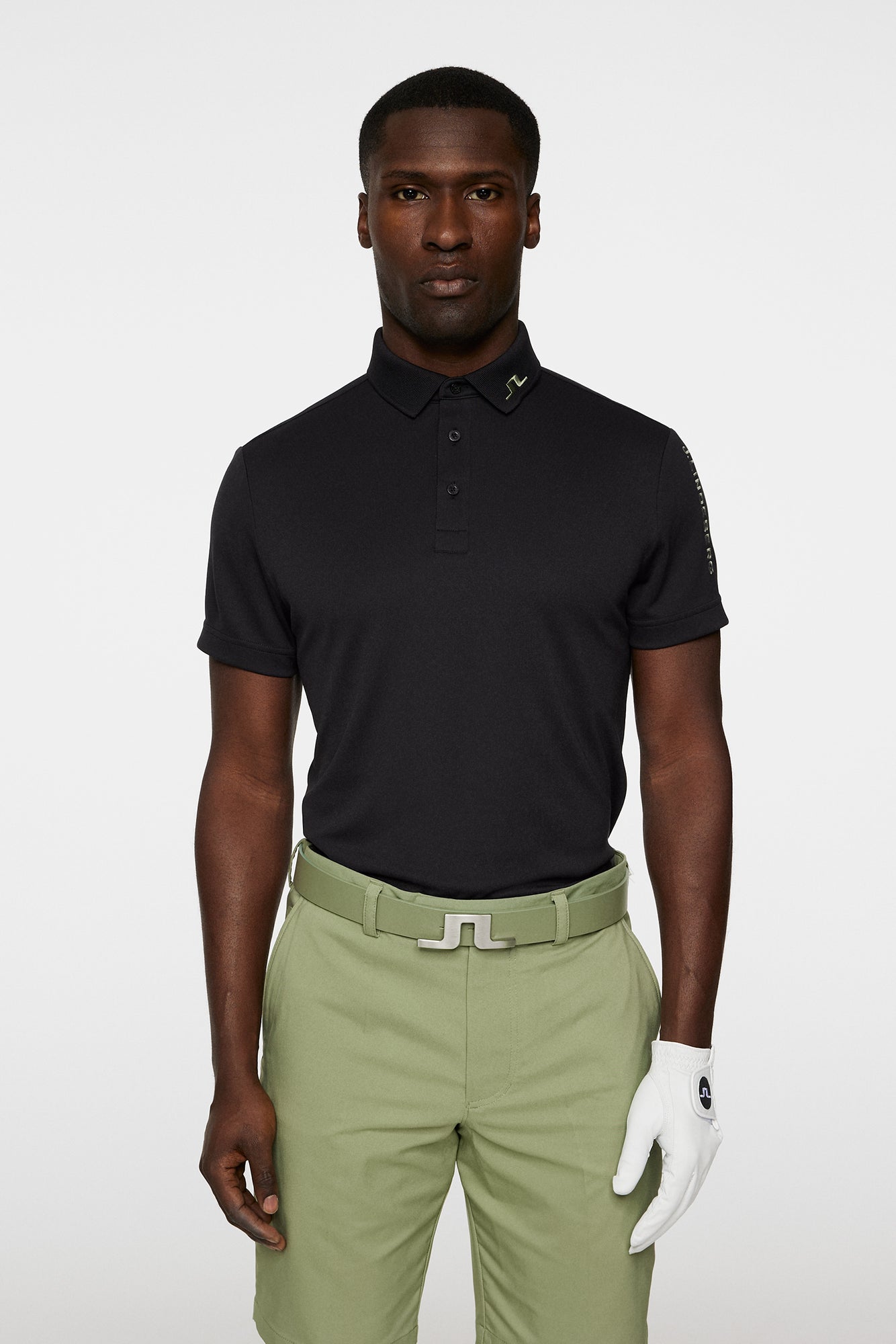 Men | Reg Fit Golf Polo | Black