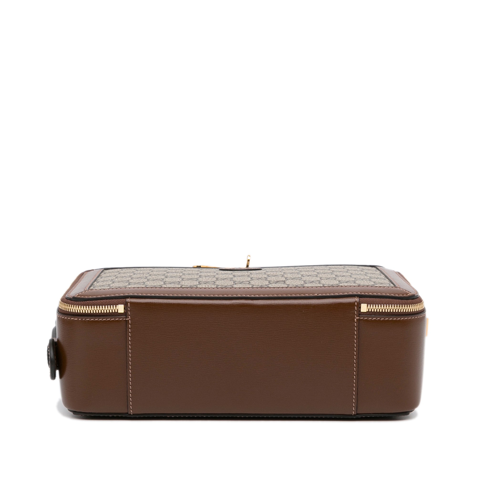 Gucci | Pre-Owned GG Supreme Azalea Box Bag | Brown/Beige