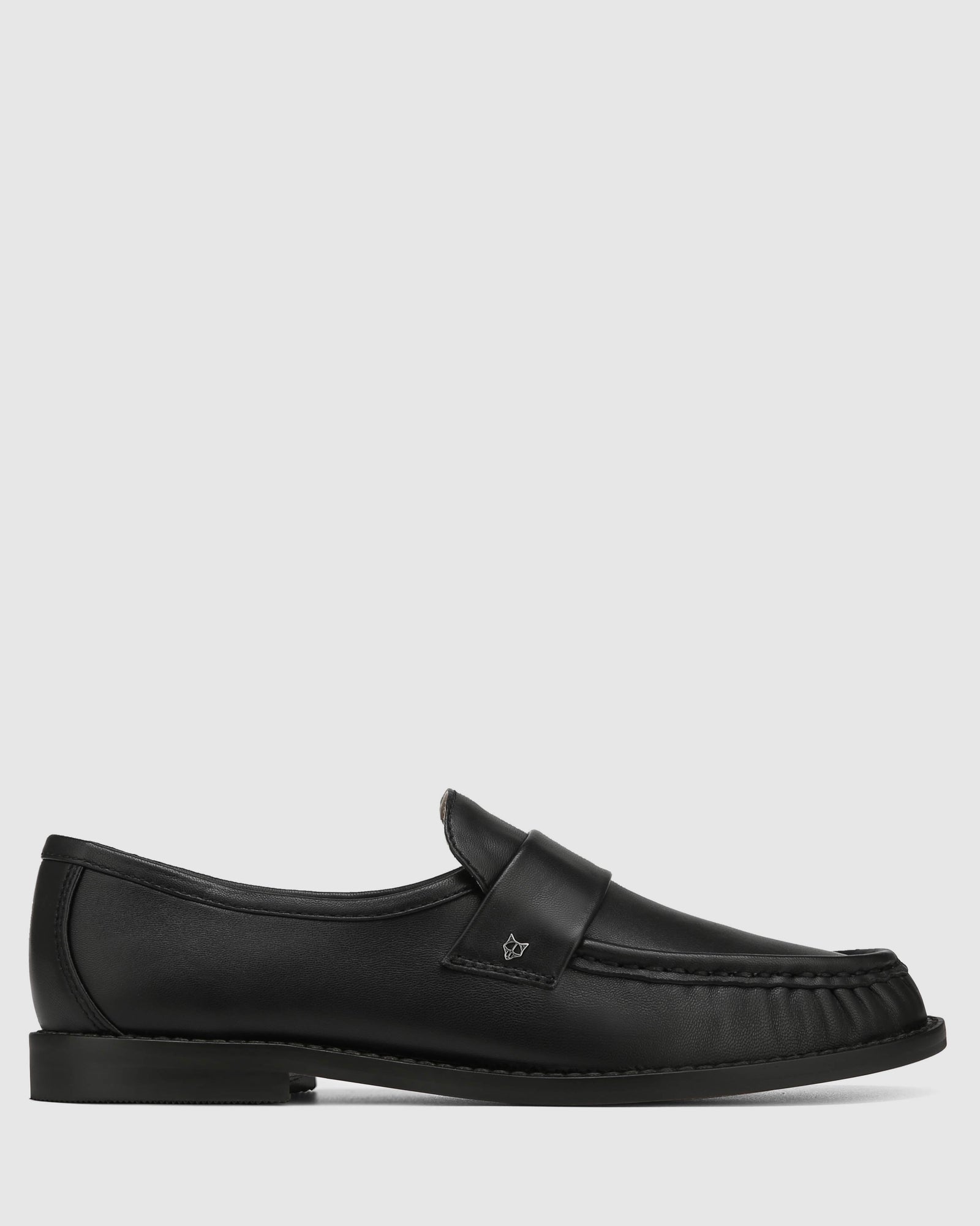 Womens | Goldie Leather Loafer | Black