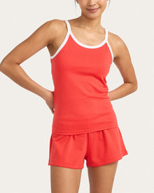 Womens | Izzy Short | Lipstick Red