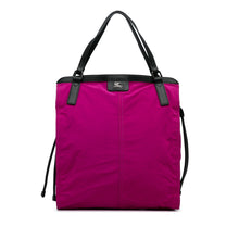 Burberry | Pre-Owned Nylon Buckleigh Tote Bag | Pink