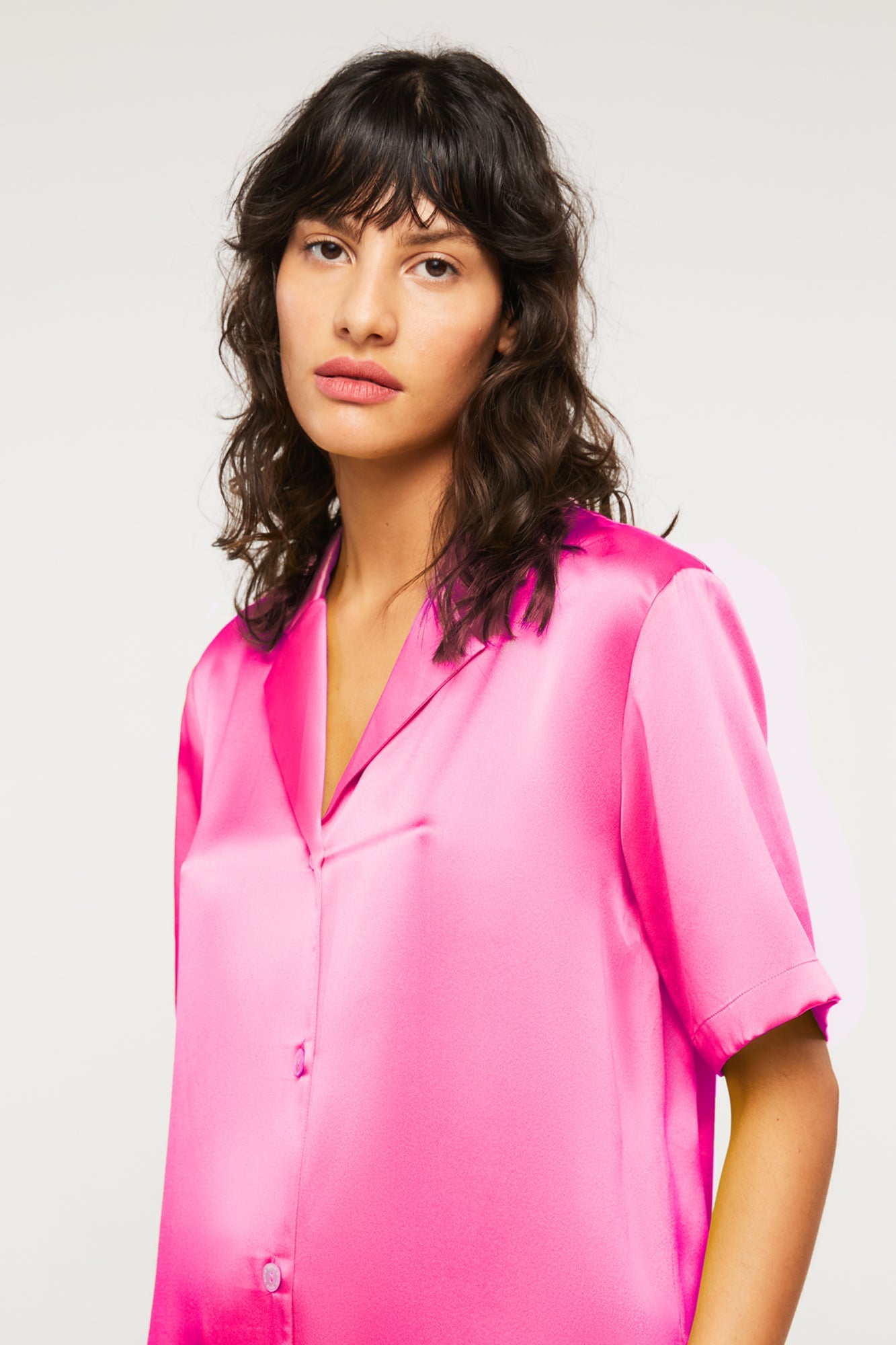 Camp Shirt | Electric Pink