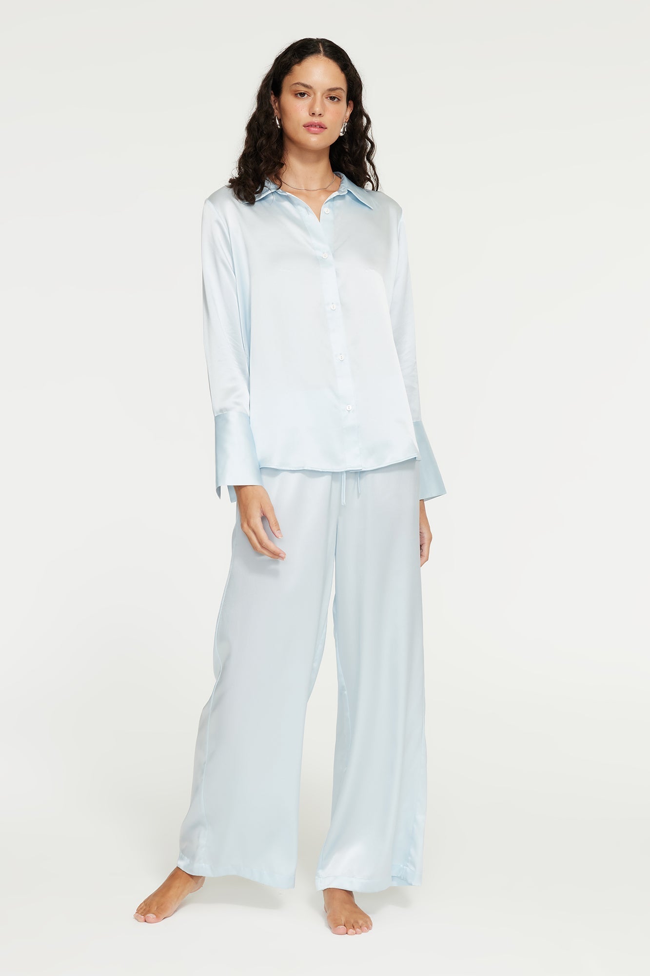 Isla Shirt | Ice Blue