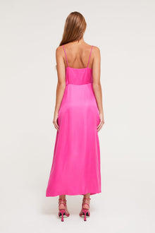 Selena Midi Dress | Fuchsia