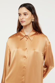 GINIA Iris Shirt in Caramel