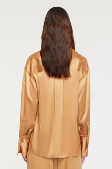 GINIA Iris Shirt in Caramel