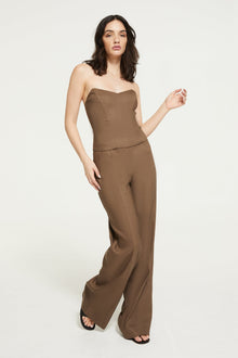 The Mamacita Bustier By GINIA In Cocoa