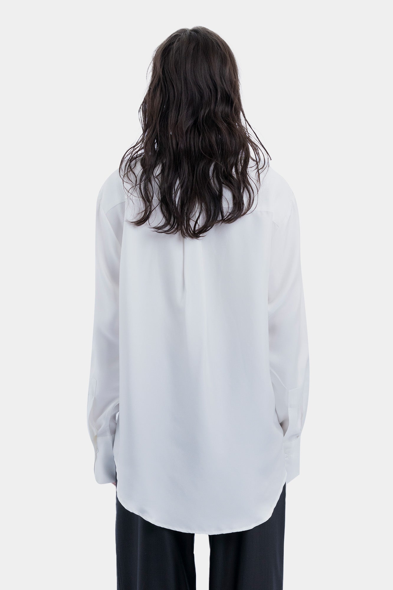 The Ladder Shirt By GINIA In White