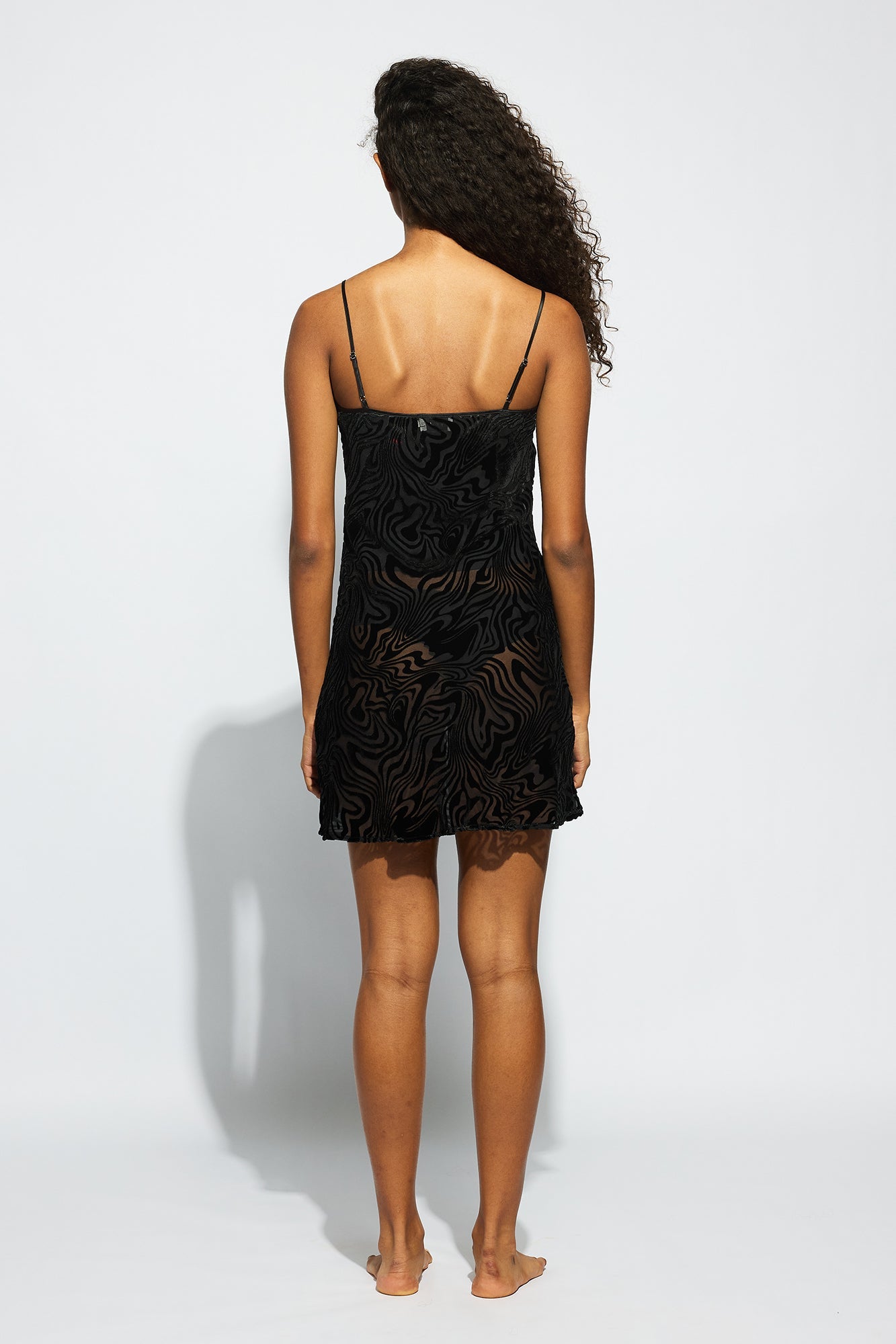 The Daisy Chemise By GINIA in Black