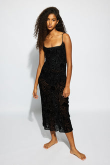 Daisy Slip | Black