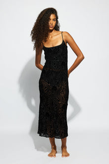 Daisy Slip | Black