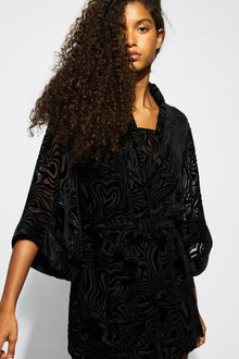 Daisy Robe | Black