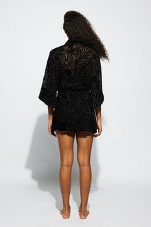 Daisy Robe | Black