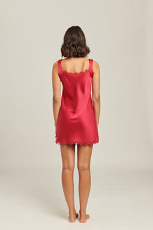 Aurora Silk Chemise | Ruby