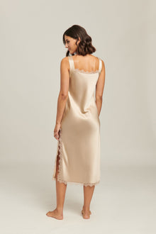 Aurora Silk Slip | Mink