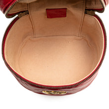 Gucci | Pre-Owned GG Marmont Round Matelasse Leather Backpack | Red