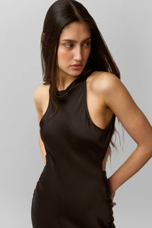 Womens | Lina Midi Dress | Black