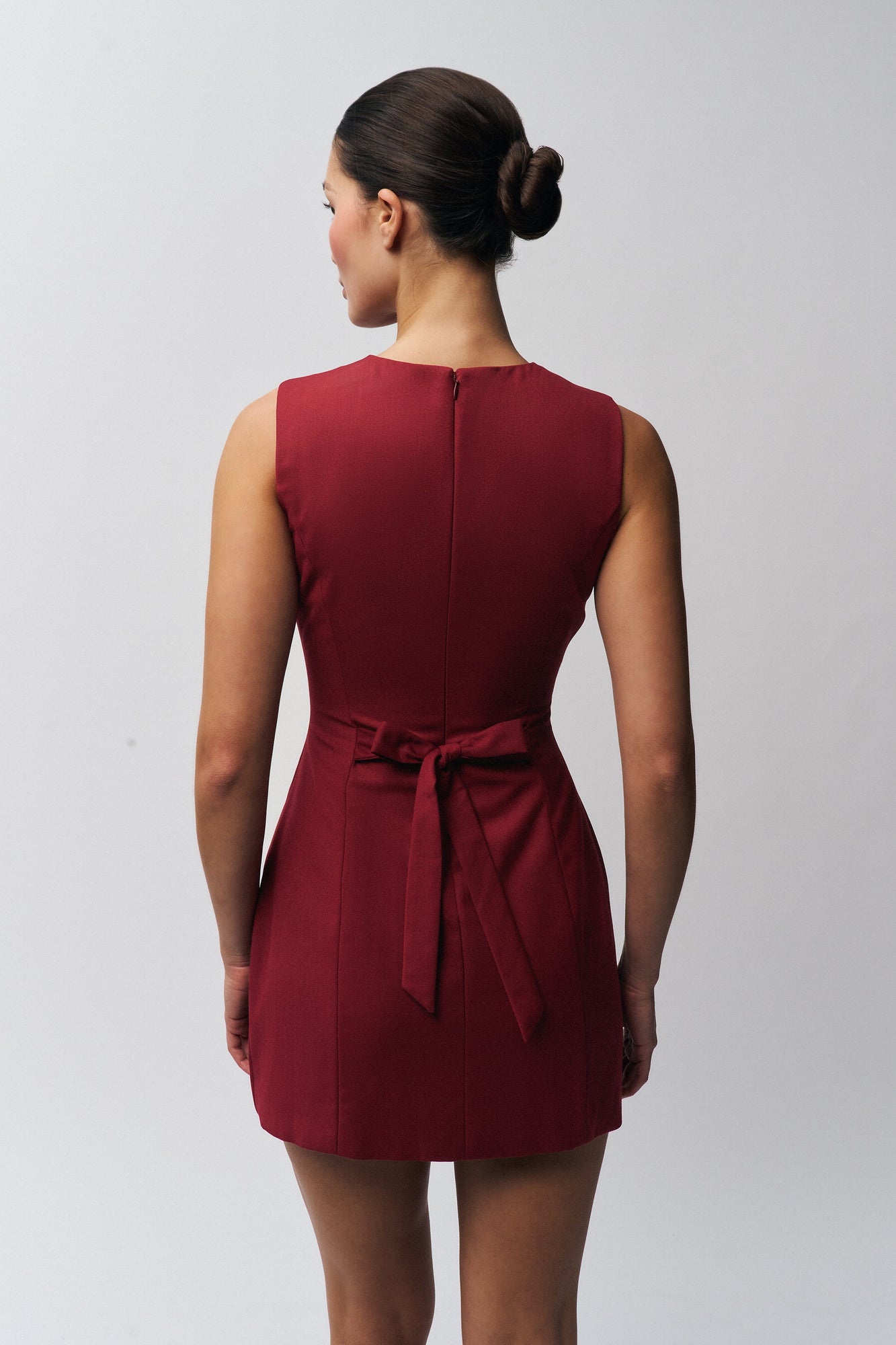 Womens | Rowan Dress | Deep Red