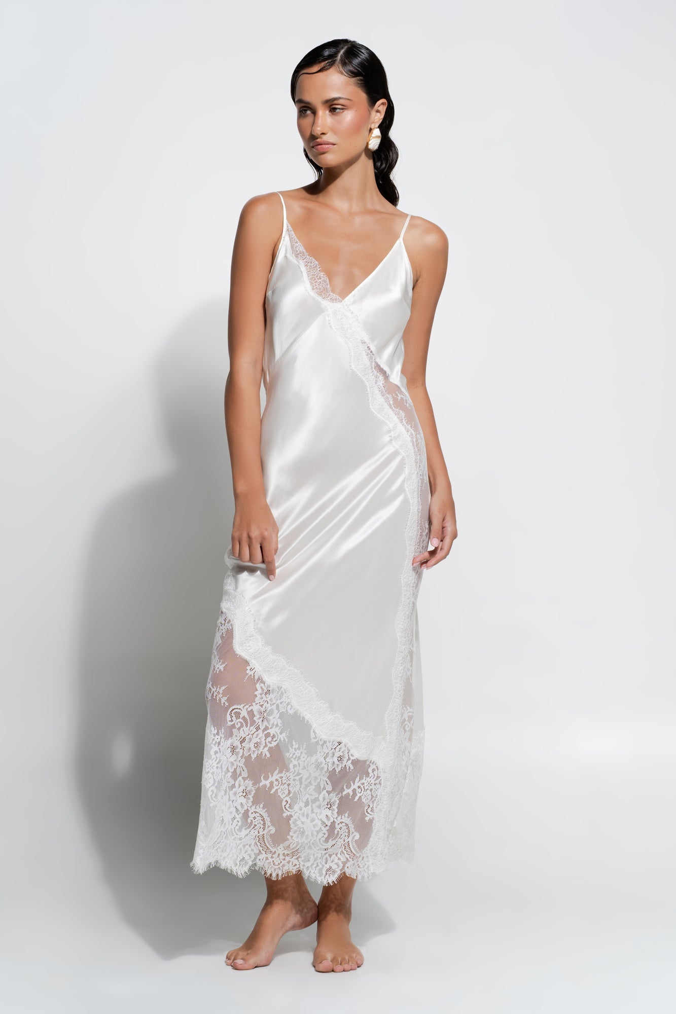 Aurielle Slip | Cream