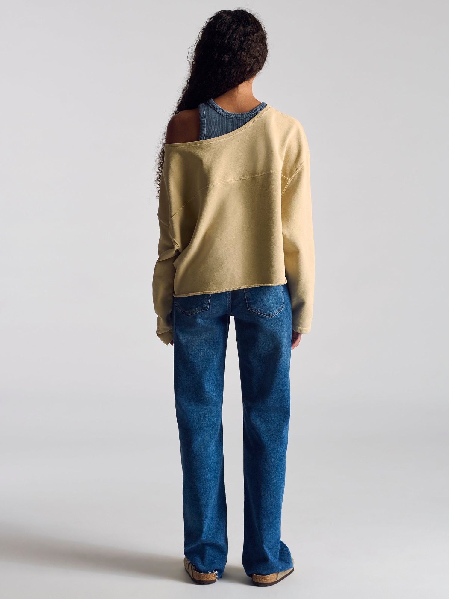 Womens | Fulton Crew Neck Sweatshirt | Pure Cashmere