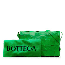 Bottega Veneta | Pre-Owned Maxi Paper Calfskin Intrecciato Cassette Crossbody | Green