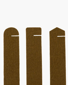Maki Merino Wool Napkin Rings - 6 Pack | Moss