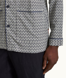 Gabel Perez Print Capri Collar Resort-Style Shirt Woven | Chai
