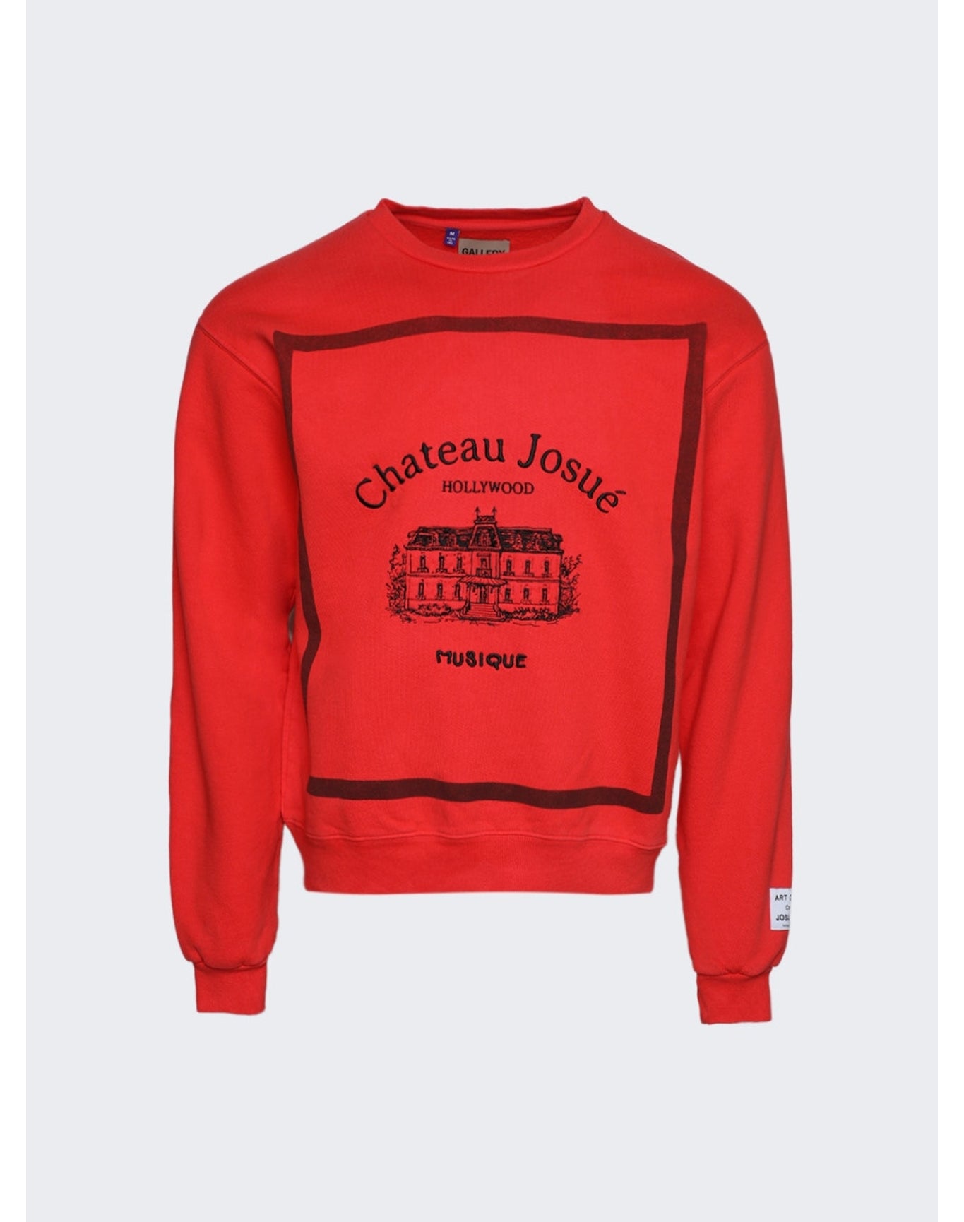 Gallery Dept. | Men | Musique Crewneck | Red