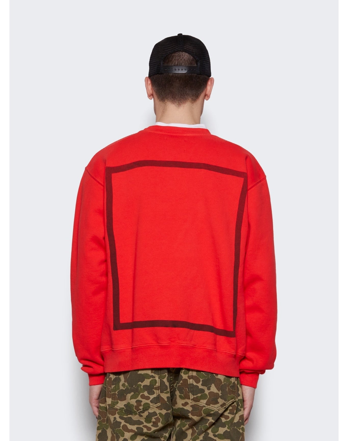 Gallery Dept. | Men | Musique Crewneck | Red