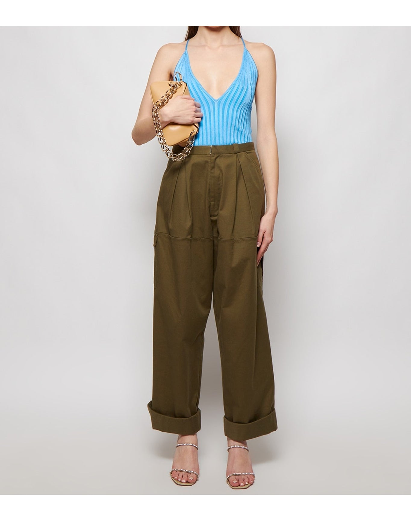 Galvan | Women | Rhea Reversible Camisole | Electric Blue