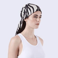 Gigi Headscarf | Black/Beige