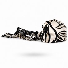 Gigi Headscarf | Black/Beige