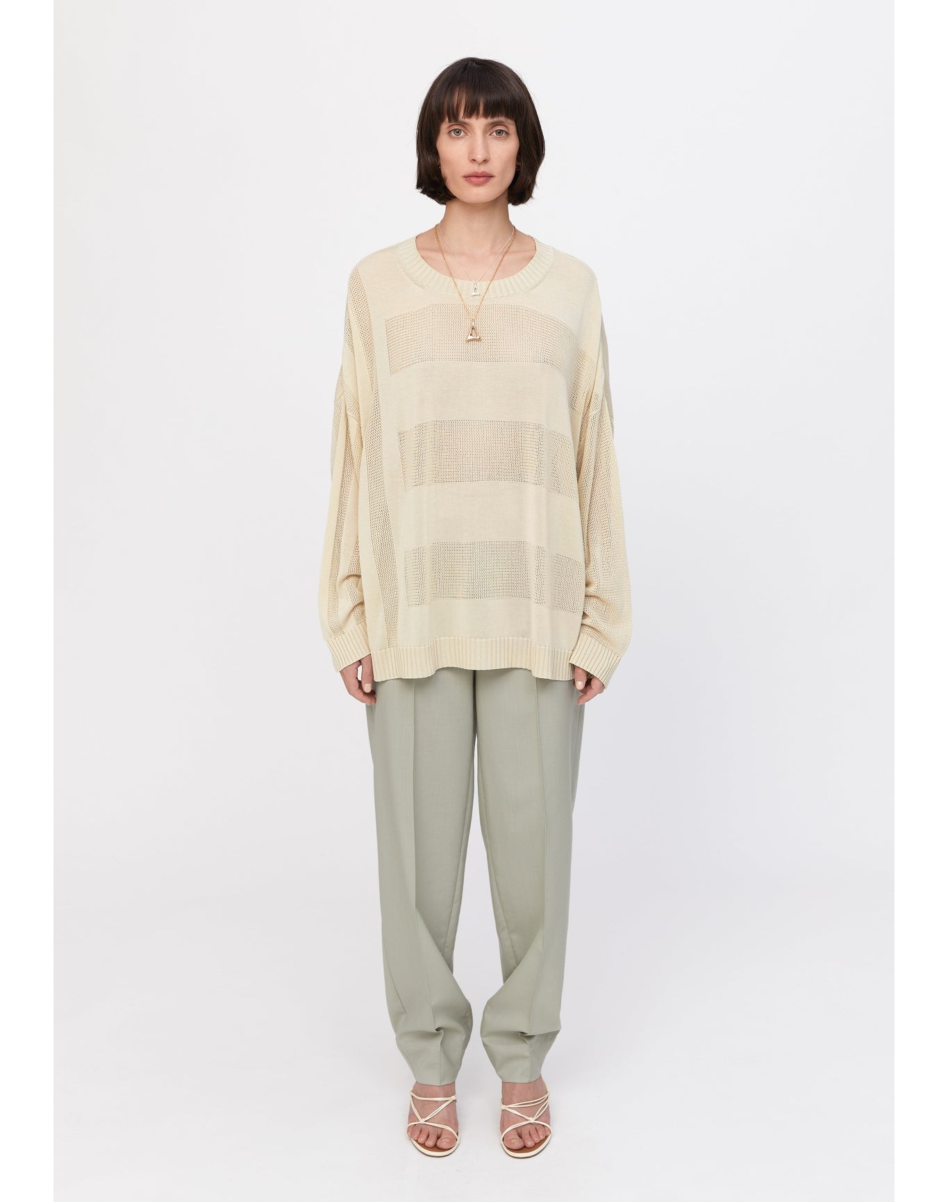 Gilda | Lightweight Sweater | Creme