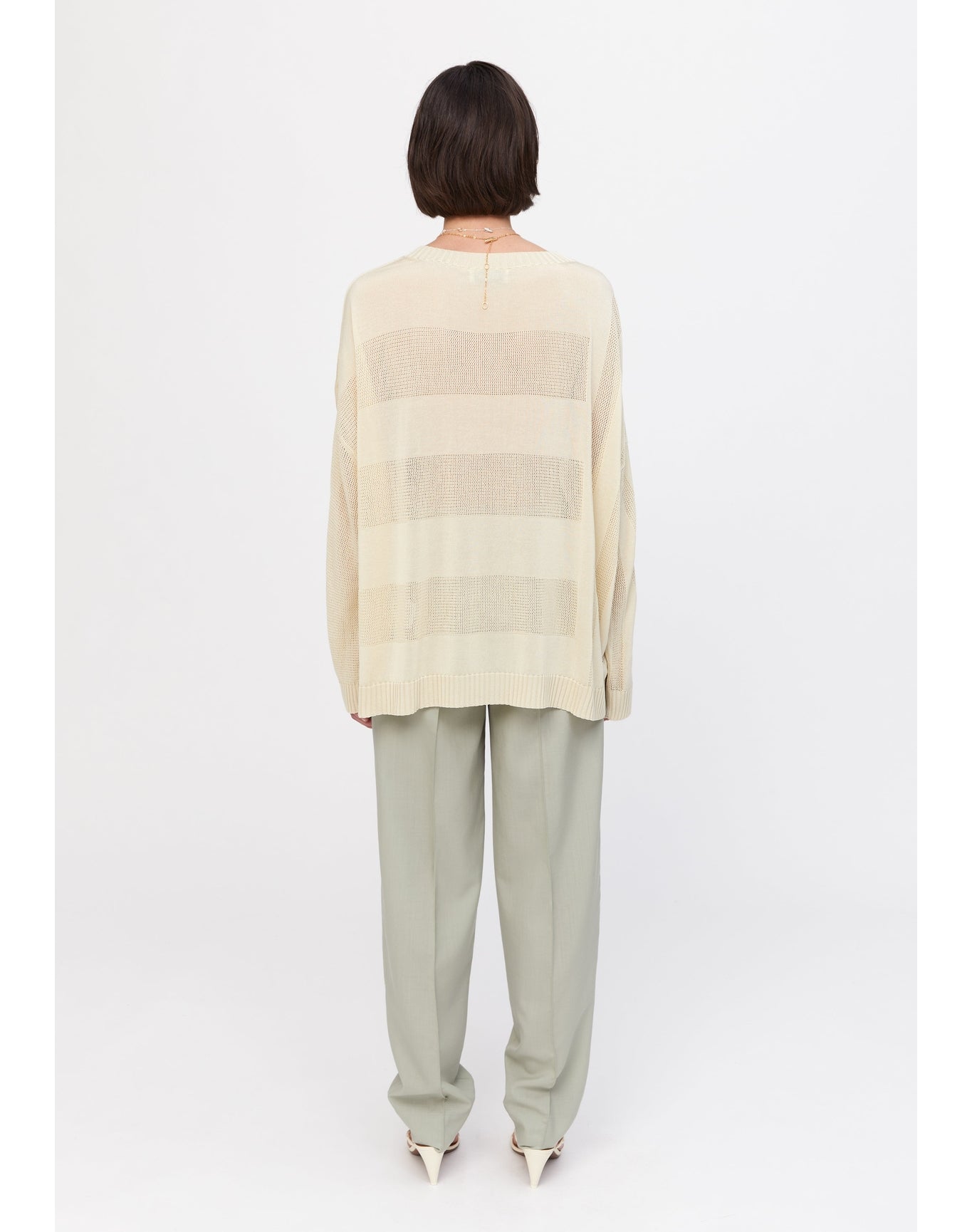 Gilda | Lightweight Sweater | Creme
