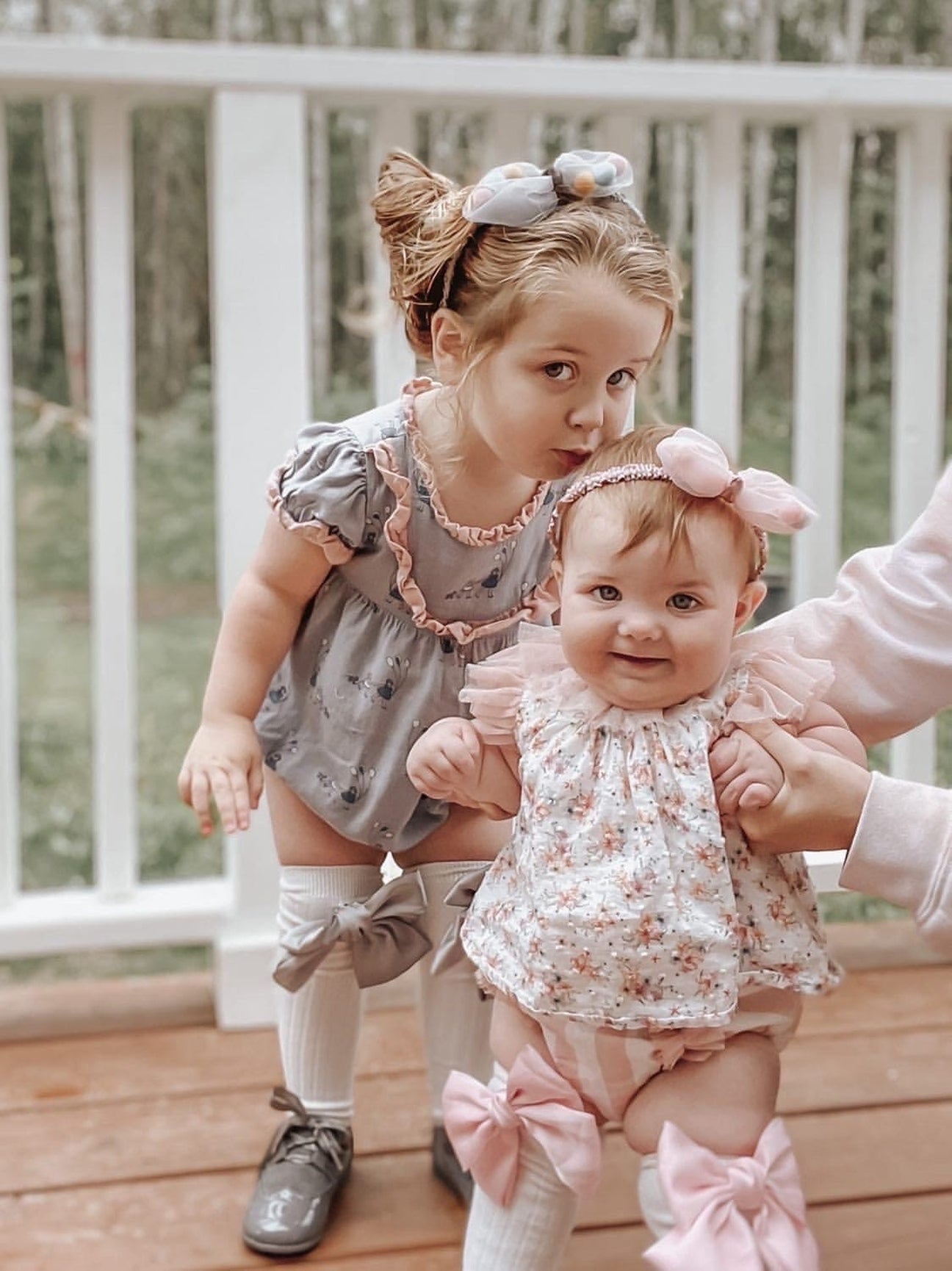 Girl | Abigail Satin Bow Socks | Pink