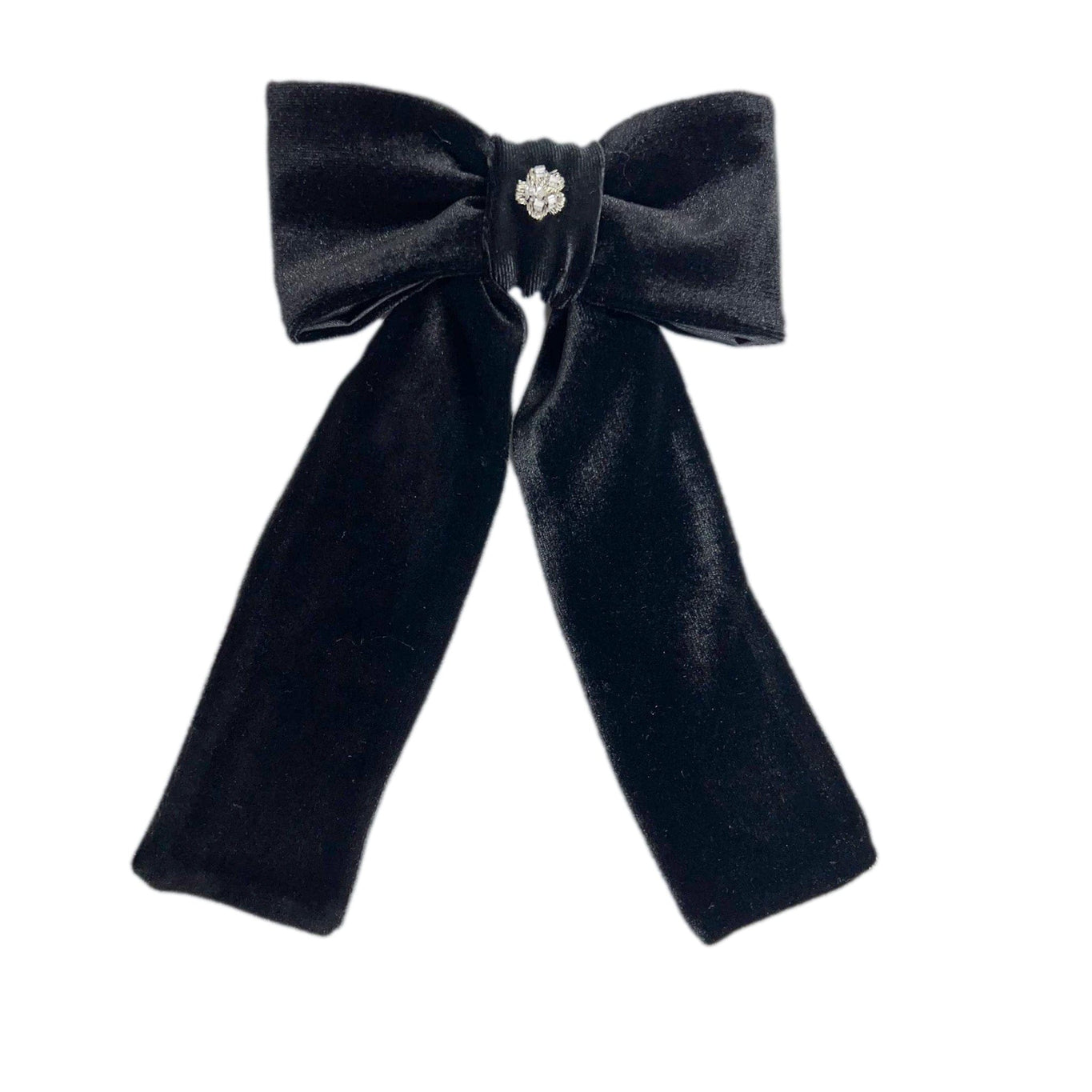 Girl | Aurora Ceremony Velvet Hair Bow | Black